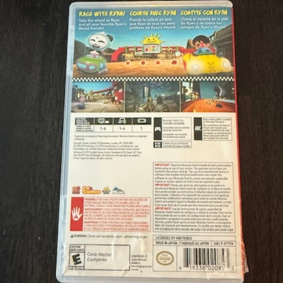 Ryan's World Race With Ryan - Nintendo Switch Game (Rated E for Everyone) - Picture 2 of 5